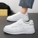 Summer Men's New Breathable Little White For Male Students Korean Edition Trendy Versatile Thick Sole Sports Casual_vogvips.com