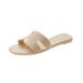Quality Shoes Summer Vacations, Fairy-style Sandals For Outdoor Wear, Breathable, Versatile, Hollowed-out, Casual, Flat And_vogvips.com