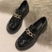 Slip-On Loafers College Style Flat Lazy 2022 Spring Autumn New Korean Version Single JK Small Leather Shoes Women Trendy_vogvips.com