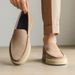 Slip-On Loafers Classic Flat Men's Shoes Casual Nubuck Lazy Suede_vogvips.com