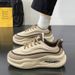 Men's Retro Casual Sneakers - Trendy Chunky Dad Shoes For Teens & Adults - Breathable Mesh & Rubber Sole - Lightweight Walking Shoes For Campus_vogvips.com