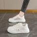 Impression Wind Net Batch Hollow Casual White Student Women's Shoes_vogvips.com