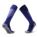 Blue Thickened Towel Bottom Football Socks Men Women High Tube Over Knee Shock Absorption Sweat Absorbent Long Tube Socks_vogvips.com