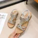 Sandals Women Wedges Summer Slides Slippers Sports Arch Support Work Leisure Breathable Slip Footwear Luxury Shoes_vogvips.com