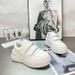 2025 Spring New Genuine Leather Age-Reducing Velcro Thick-Soled White Sneakers For Women Versatile Height-Increasing_vogvips.com