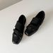 Sheepkin Edition~ Genuine Retro Sport Style Caual Mary Jane Women' Flat Ilver Thick Sole Small Leather Ballet_vogvips.com