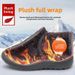 Winter New Polyurethane Foreign Trade Couple Snow With Fleece Lining Thickened Cotton Boots Warm Casual Walking Shoes_vogvips.com