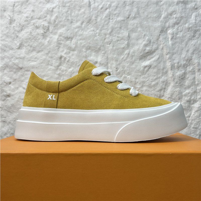 Men's Trendy High-End Versatile Simple FashiNew Sports Sneakers, Popular American Retro Leather Breathable Casual Shoes_vogvips.com