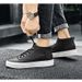 Men's Shoes Medium Top Board Shoes White Shoes Casual Shoes Sports Shoes Men's Medium Tube Handmade Short Boots_vogvips.com