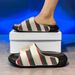 Summer Fashionable For Men And Women, Large Size Outdoor High Elastic Thick Sole Height Increasing One-Strap Sandals,_vogvips.com