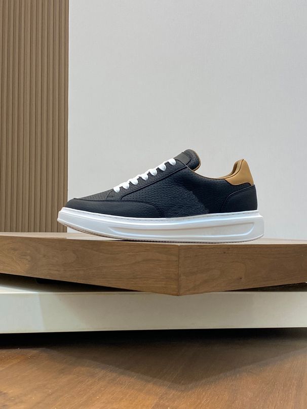 European Station New Fashion Casual Sneakers Trendy Cowhide Breathable Comfortable Sports Low-top Men's Shoes_vogvips.com