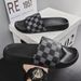 Large Size Men's Slippers Wear Sports Trend Indoor Home Anti-slip Wear-resistant Sandals_vogvips.com