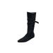 2026 Fall/Winter New Style Pointed Toe Chunky Low Heel Slimming French Fashion Sexy Gorgeous Women's Mesh Long Boots_vogvips.com