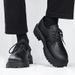 European Warm Series 2025 New Derby Spring Low-top Martin Boots Men's Yellow Work Shoes Thick Sole_vogvips.com