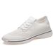 Men's Round Head Cloth Casual Shoes Front Lace-up Travel Shoes Mesh Shoes Men's Sports Shoes Increase_vogvips.com