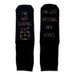 Cotton mid-tube socks sole letter non-slip glue socks leisure sports creative funny socks_vogvips.com