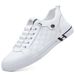 Euro Step Men's 2025 New High-end Genuine Leather Casual Sole Soft Surface White Trendy Sneakers Outdoor Sports Shoes_vogvips.com