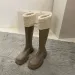 Winter Anti Slip Outdoor Thick Soled Fashionable Suede Boots Casual Comfortable Womens Shoes Botas 241122_vogvips.com