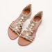 Women's Sandals For Outdoor Wear 2026 New Summer Bohemian Style Floral Wedge Roman Shoes_vogvips.com