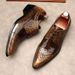 New Trendy European Style Business Lace-up Leather Men's Formal Oxford British Handmade Shoes_vogvips.com