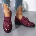 Slip-on Loafers Women's Fall Pumps With Chunky Heels_vogvips.com
