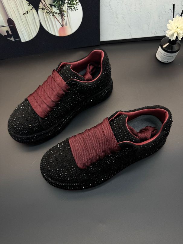 26ss Rhinestone Sparkling New Starry Sky Low-Top Lace-Up Casual Women's Trendy Shoes Fashion Versatile_vogvips.com