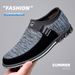 HPIOPL Men's Breathable Knit Sneakers - Lightweight Casual Sports Shoes For Walking, Running & Daily Wear (Black/Blue/Khaki/Multi, Size 38-52)_vogvips.com