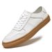 Large Size Men's Shoes Breathable Little White Shoes Men's Casual First Layer Shoes Sports Board Shoes Men_vogvips.com