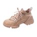 Trendy Autumn Winter Ins Super Popular Comfortable Slimming Fleece Lined Thickened Height Increasing Sneakers D Bra_vogvips.com
