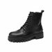 Leather Martin Boots Men's High-top Wind Mid-help Tooling Locomotive Soft Leather Velvet Men's Shoes_vogvips.com