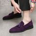 Unbeatable Quality New Suede Business For Men, Large Sized Tassel Legged Office, Leather Shoes_vogvips.com