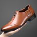Suitable For All Seasons Four Seasons Leather Soft Sole British Style Casual Trendy Brogue Men's Shoes_vogvips.com