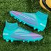 Male And Female Adult High-top Training Football Shoes Professional Competition Shoes Indoor And Outdoor Sports Shoes_vogvips.com
