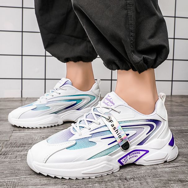 Daddy 2025 Spring And Summer New Breathable Running Sneakers Korean Version Of The Trend Student Men Casual Shoes_vogvips.com