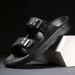 Mens Summer Flip Flops Outdoor Soft EVA Beach Slippers Home Indoor Slides Comfortable Solid Color Couple Sandals Shoes_vogvips.com