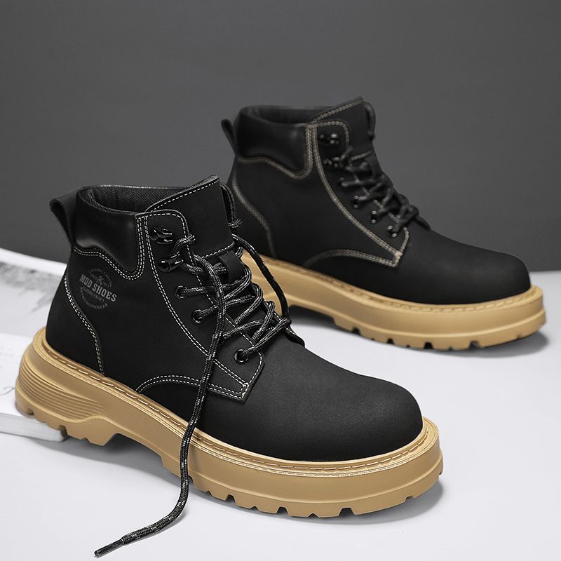Non-slip Outdoor Sports Men's Shoes Casual Shoes Platform Heightening Dad Shoes Trendy Shoes_vogvips.com