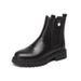 Thi Bot Boots Women's Winter Warm Fce Lined Slimming Ort Boots Faionable High Heels Briti Sle_vogvips.com