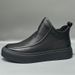 Cowhide Fleece Lined Warm Genuine Leather High-top Martin Autumn New Work Men's Casual Ankle Boots_vogvips.com