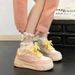 ShoeVault Pink Girl 2024 Four Seasons New Ins Trend Versatile Student Casual Sports Women's Shoes Sneakers_vogvips.com