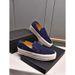 Summer New Genuine Lazy Casual Slip-On Men's Nubuck Leather Fisherman Shoes Trend_vogvips.com