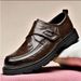 European Warm Series 2025 Autumn Winter New Trend Soft Black Thick Sole Breathable Veratile Caual Men' Leather Britih Style Buine_vogvips.com