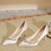 Women's Shoes Wedding Party Champagne Pointed Rhinestone Edging High Heels Women's Stiletto Sexy Beautiful Shallow Mouth Single Shoes_vogvips.com