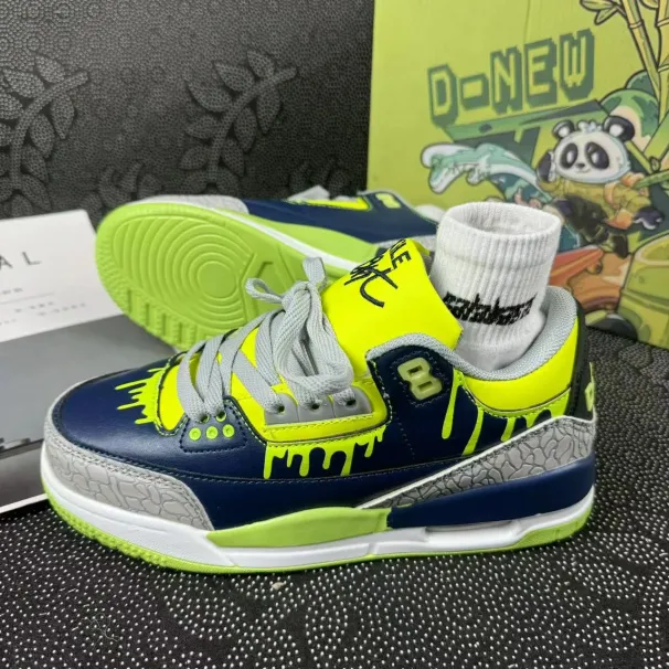 2024 Men's And Women's Retro Graffiti Thick Soled Casual Shoes_vogvips.com