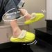 Slippers For Women In Winter Thick Bottom Cute Indoor Home Household Non Slip Plush Warm Couple Cotton Slippers For Men In Autumn And Winter_vogvips.com