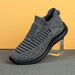 Breathable Men Casual Shoes Lightweight Outdoor Male Walking Shoes Anti-slip Men's Sneakers Slip On Flats Vulcanized Shoes 2025_vogvips.com