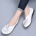 Spring/Summer Flower Comfortable Bean Women's Shoes Flat Women's Singles Shoes_vogvips.com