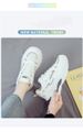 NEW Summer Women's Shoes: Breathable Mesh, Korean Style, Versatile White Sneakers, Thick-soled Dad Shoes_vogvips.com