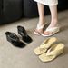 Summer New Open Toe Wedge Platform Slippers For Women Elegant Slimming French Chic Sexy Stylish_vogvips.com