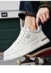 Spring Men's Shoes Breathable Small White Shoes Men's Trend All Take Light Thick Sole Sports Leisure Shoes Tide Shoes_vogvips.com
