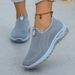 2025 New Spring And Autumn Women's Single Breathable Casual Sports One Step Shoes_vogvips.com
